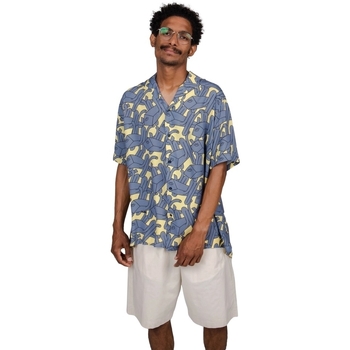Textil Muži Košile s dlouhymi rukávy Brava Fabrics Saltapraos Faes Shirt - Lemon           