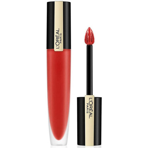 krasa Ženy Rtěnky L'oréal Signature Matte Liquid Lipstick - 113 I Don't Červená