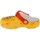 Boty Děti Šněrovací polobotky  & Šněrovací společenská obuv Crocs Classic Disney Winnie The Pooh T Clog Žlutá
