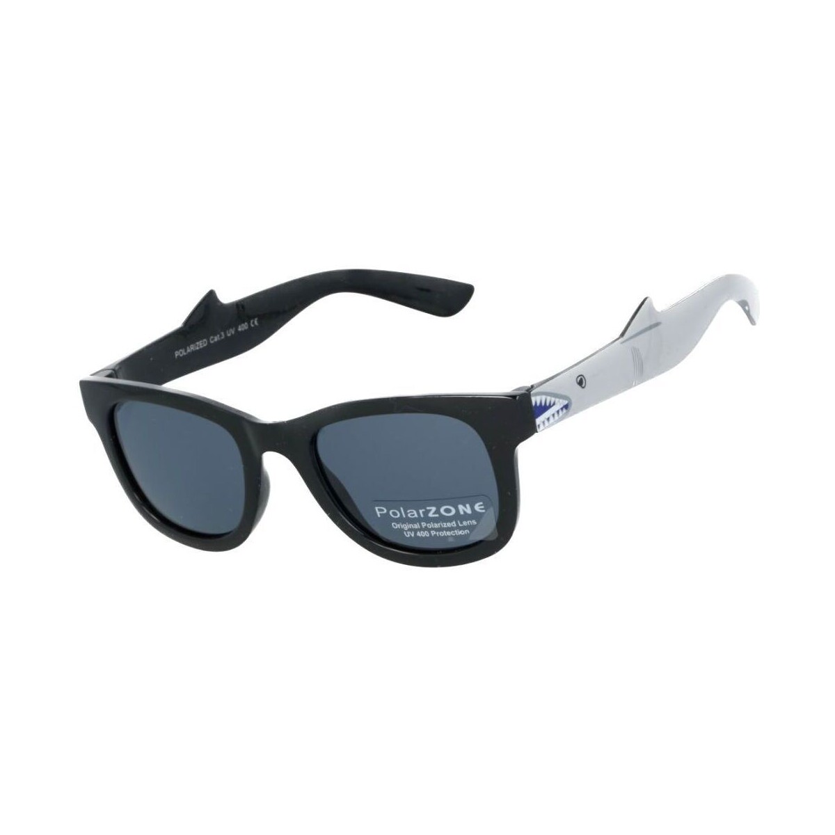 Hodinky & Bižuterie sluneční brýle Sunblock Dětské sluneční polarizační brýle sportovní Mone Šedá