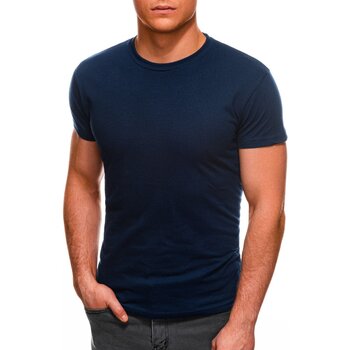 Textil Muži Trička s krátkým rukávem Deoti Pánské tričko Molos tmavě modrá Tmavě modrá