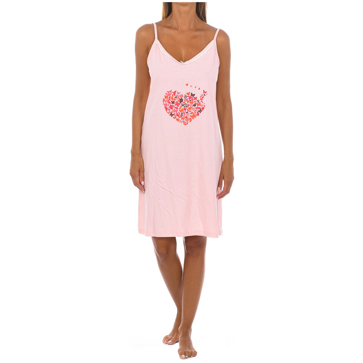 Textil Ženy Pyžamo / Noční košile Kisses&Love KL45208 Růžová