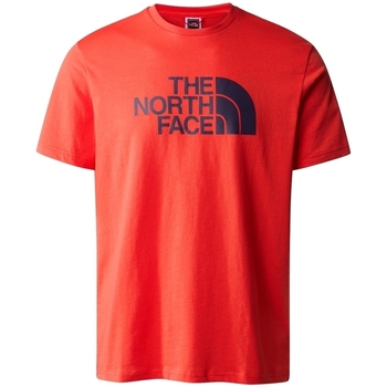The North Face Trička & Pola Easy T-Shirt - Fiery Red - Červená