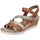 Boty Ženy Sandály Remonte R6251 Hnědá