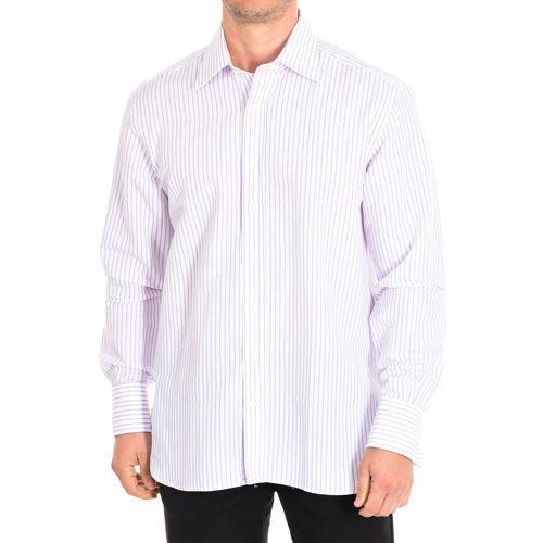 Textil Muži Košile s dlouhymi rukávy CafÃ© Coton BECASSE8-77HDC Bílá