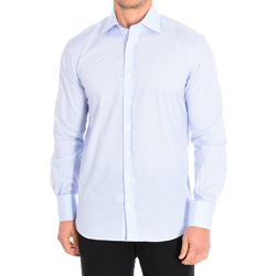 Textil Muži Košile s dlouhymi rukávy Cafe' Coton CHARME3-77HDC Bílá