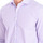 Textil Muži Košile s dlouhymi rukávy CafÃ© Coton JUNO17-33LS Fialová