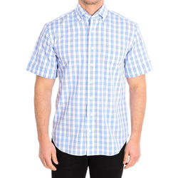 Textil Muži Košile s dlouhymi rukávy Cafe' Coton MODENA3-11NBSS Bílá