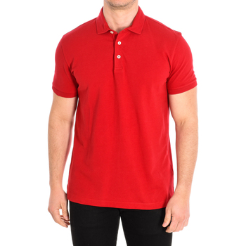 Textil Muži Polo s krátkými rukávy CafÃ© Coton RED-POLOSMC Červená