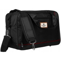 Taška Cestovní tašky Peterson PTNBPT03BLACKRED54786 Černá