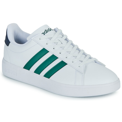 Boty Nízké tenisky Adidas Sportswear GRAND COURT 2.0 Bílá / Zelená / Modrá