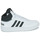 Boty Muži Kotníkové tenisky Adidas Sportswear HOOPS 3.0 MID Bílá / Černá