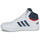 Boty Muži Kotníkové tenisky Adidas Sportswear HOOPS 3.0 MID Bílá / Tmavě modrá / Červená