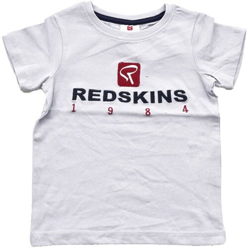 Textil Děti Trička & Pola Redskins 180100 Bílá