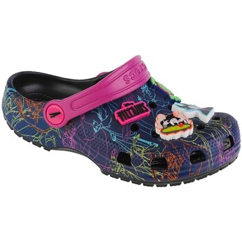 Boty Děti Šněrovací polobotky  & Šněrovací společenská obuv Crocs Disney Villains Classic Kids Clog Růžové, Černé
