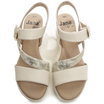 Jana 8-28370-20 béžové dámské sandály Béžová