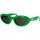 Hodinky & Bižuterie sluneční brýle Bottega Veneta Occhiali da Sole  BV1191S 003 Zelená
