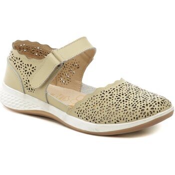 Scandi Sandály 220-0185-K1 béžová dámská letní obuv - Béžová