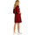 Textil Ženy Krátké šaty Made Of Emotion Dámské mini šaty Erhard M343 tmavě červená Červená