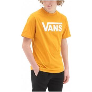 Textil Chlapecké Trička s krátkým rukávem Vans  Žlutá