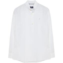 Textil Chlapecké Košile s dlouhymi rukávy Elpulpo  Bílá