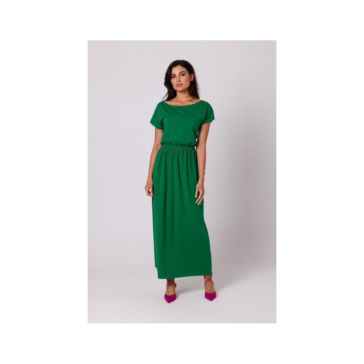 Textil Ženy Krátké šaty Bewear Dámské maxi šaty Condwindrie B264 zelená Zelená