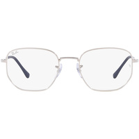 Hodinky & Bižuterie sluneční brýle Ray-ban Occhiali da Vista  RX6496 2501 Stříbrná       