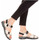 Boty Ženy Sandály Rieker Dámské sandály  6851-80 ivory Béžová