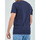 Textil Muži Trička s krátkým rukávem Piazza Italia Pánské tričko s kapsičkou Pocket navy Tmavě modrá