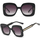 Hodinky & Bižuterie Ženy sluneční brýle Sunblock Dámské sluneční brýle oversize Rauma Černá