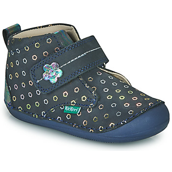 Boty Dívčí Kotníkové boty Kickers SABIO Tmavě modrá