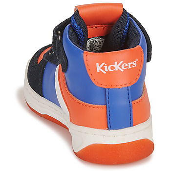 Kickers KICKALIEN Tmavě modrá / Modrá / Oranžová