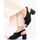 Boty Ženy Sandály W. Potocki Pěkné  sandály dámské černé na širokém podpatku 