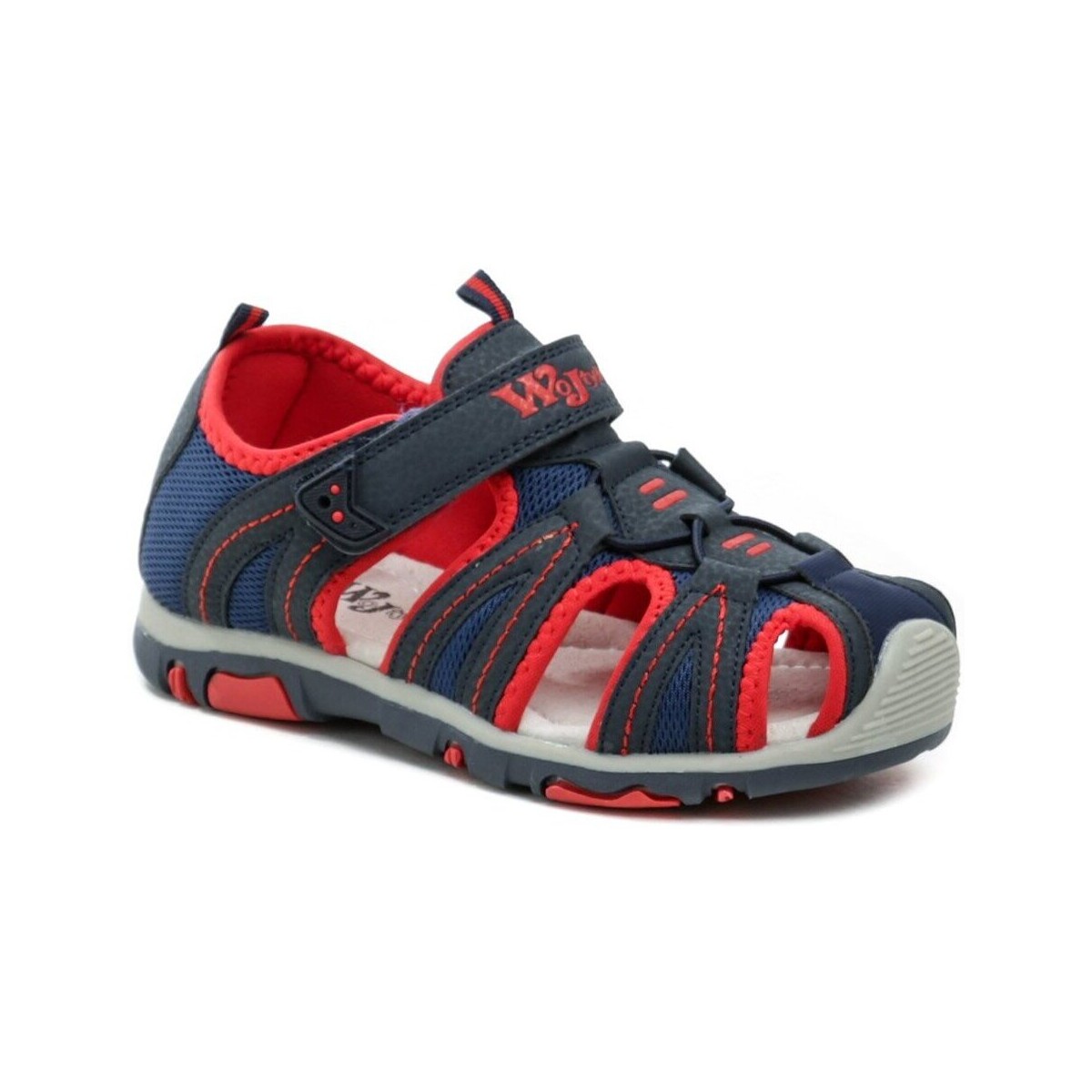 Boty Chlapecké Sandály Wojtylko 5S22313 modro červené dětské sandály Modrá