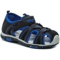 Boty Chlapecké Sandály Wojtylko 5S22313 modro černé dětské sandály Černá/modrá