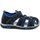 Boty Chlapecké Sandály Wojtylko 5S22313 modro černé dětské sandály Černá