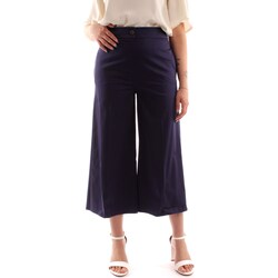 Textil Ženy Oblekové kalhoty Emme Marella ZOE1 Modrá