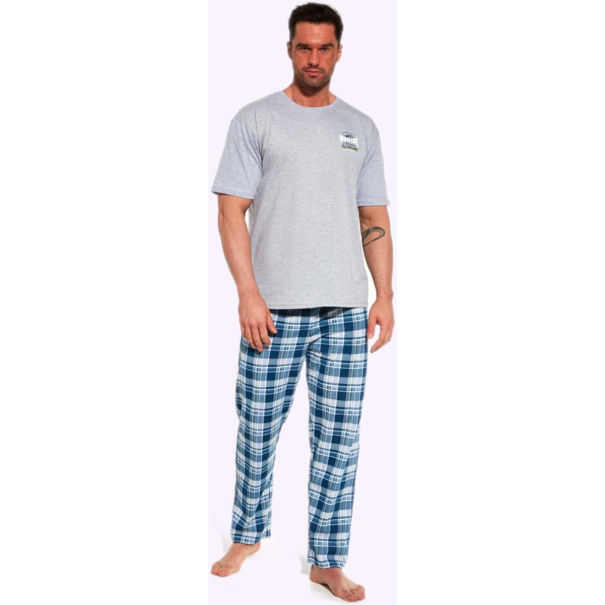 Textil Pyžamo / Noční košile Cornette Pánské pyžamo 134/133 Yellowstone 