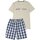 Textil Pyžamo / Noční košile Esotiq & Henderson Pánské pyžamo 39735 Proud mint 