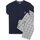 Textil Pyžamo / Noční košile Esotiq & Henderson Pánské pyžamo 39733 Proxy 