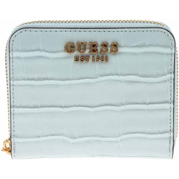 Taška Náprsní tašky Guess dámská peněženka SWCX8500370-ICE Modrá