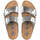 Boty Ženy pantofle Birkenstock Arizona BS Stříbrná       