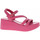 Boty Ženy Sandály Marco Tozzi Dámské sandály  2-28000-20 fuxia Růžová