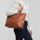 Taška Ženy Velké kabelky / Nákupní tašky David Jones CM6826-BROWN Hnědá