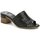 Boty Ženy pantofle Wild 0661627A2 černé dámské nazouváky na podpatku Černá