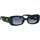 Hodinky & Bižuterie Ženy sluneční brýle Linda Farrow Occhiali da Sole  Lola LFL 1117 C7 Zelená
