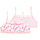 Spodní prádlo Dívčí Sportovní podprsenky DIM D0BV7-ABE Růžová