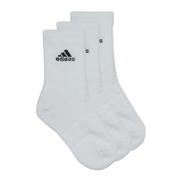 Doplňky  Sportovní ponožky  Adidas Sportswear C SPW CRW 3P Bílá / Černá