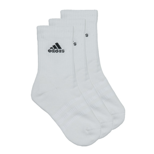 Doplňky  Sportovní ponožky  Adidas Sportswear C SPW CRW 3P Bílá / Černá