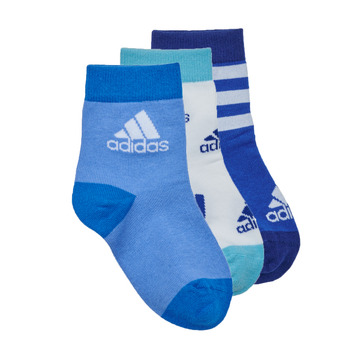 Doplňky  Děti Sportovní ponožky  Adidas Sportswear LK SOCKS 3PP Modrá / Bílá